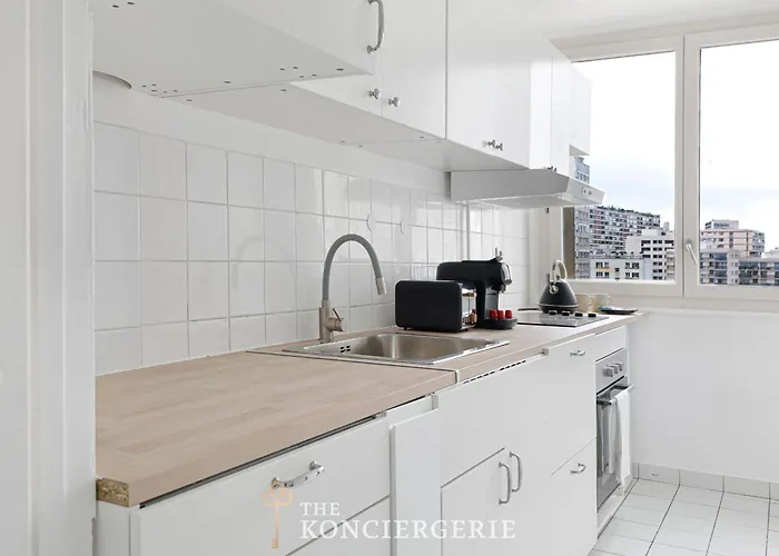 Cozy Haven In The Heart Of Buttes-chaumont Lägenhet *